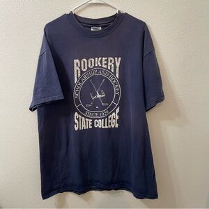 Rookery state college Paul Bunyan’s Alma Mater shirt blue vintage xl